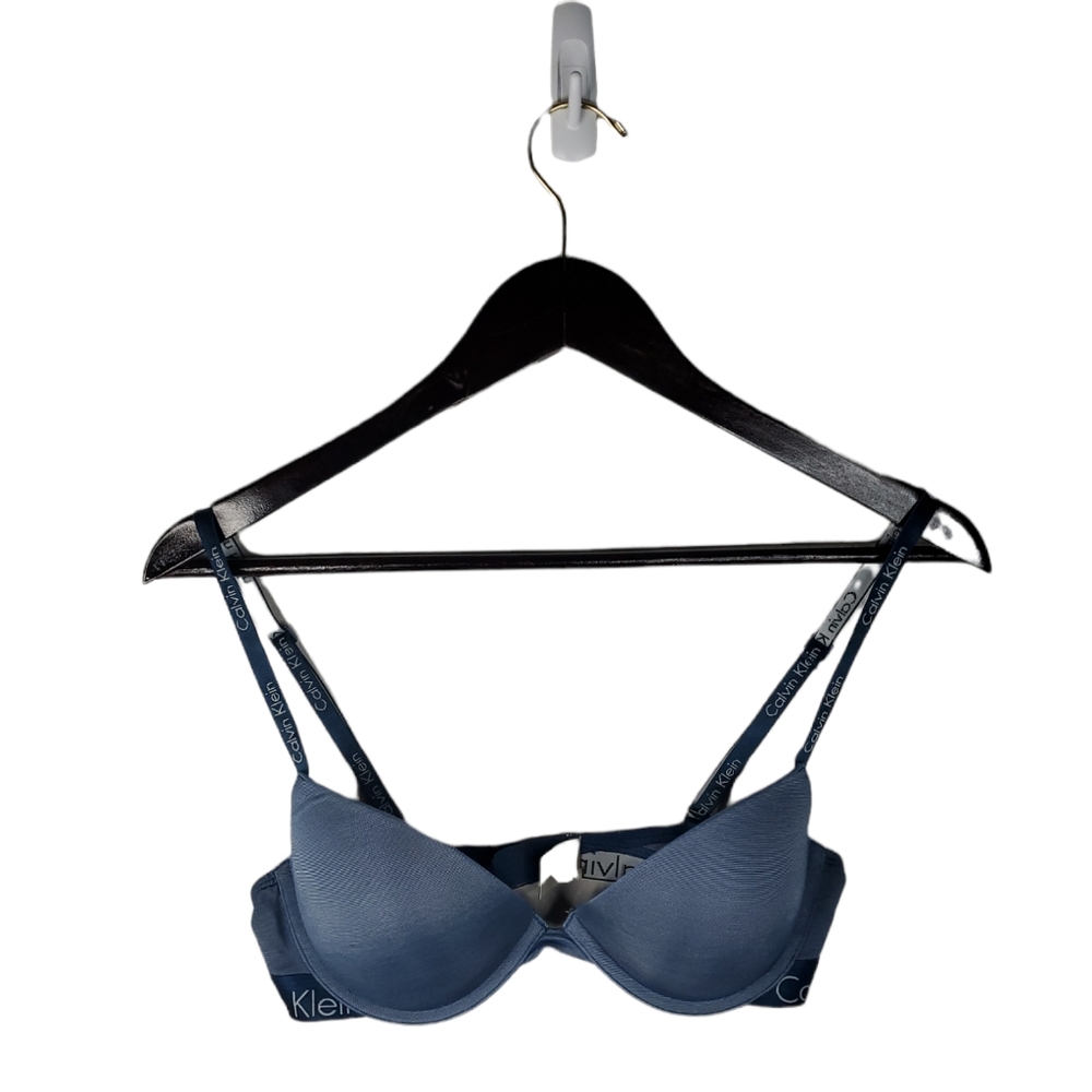CALVIN KLEIN Logo Push Up Bra